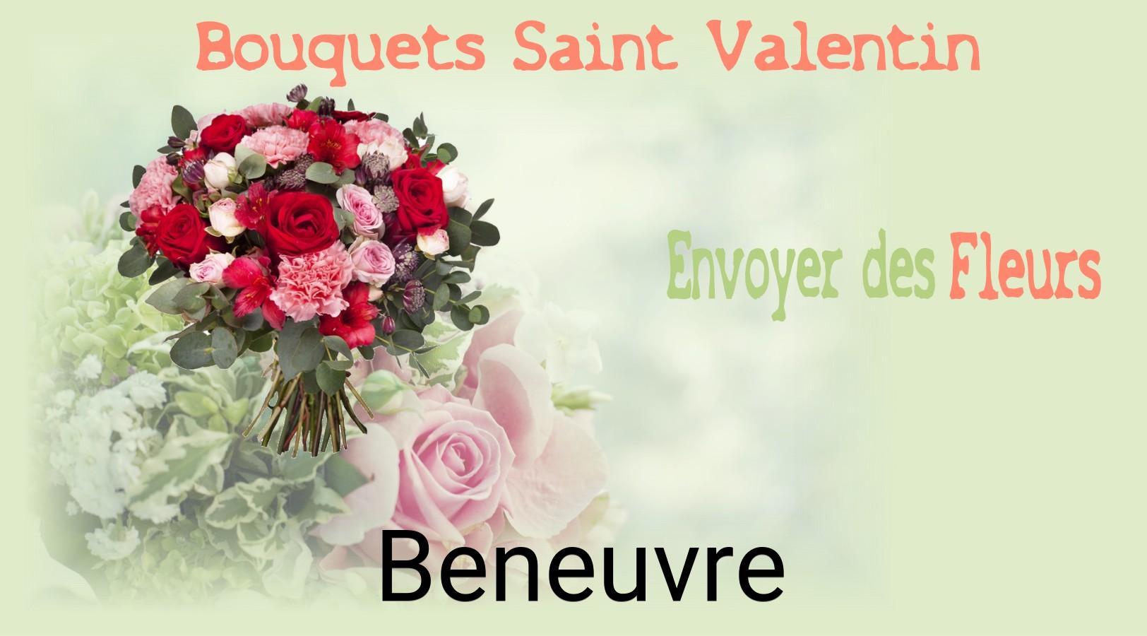 Roses de Saint-Valentin livrées à Beneuvre